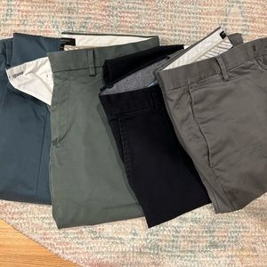 Banana Republic Fulton Chinos (set of 4)